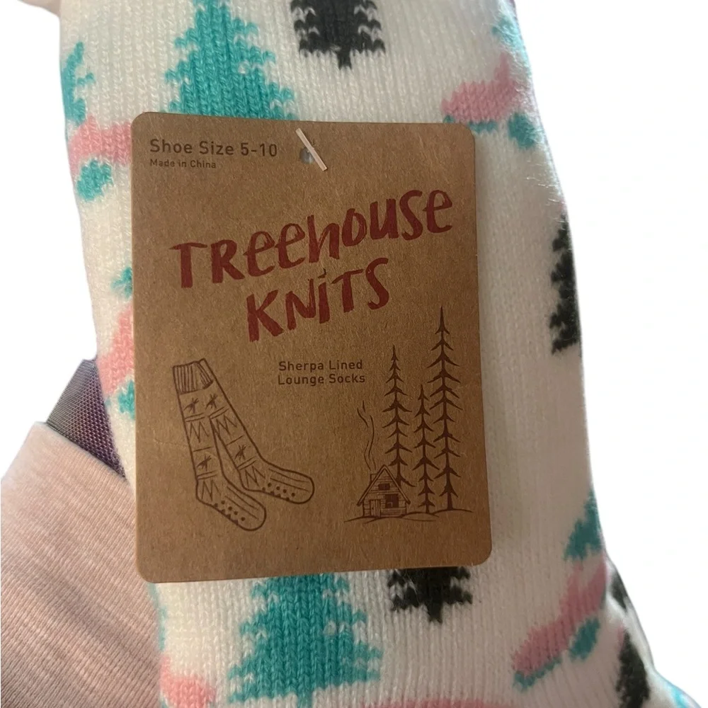 Cozy treehouse knits socks